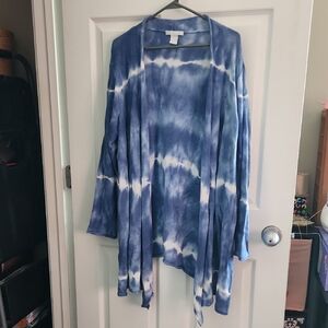 Design History Blue Knit Cardigan